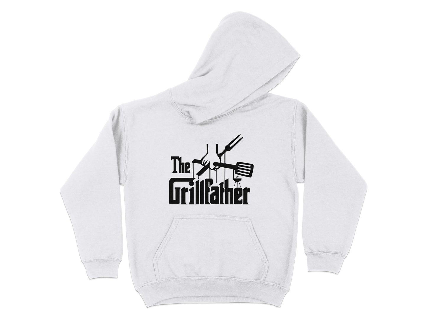 Grillfather Hoodie, gray
