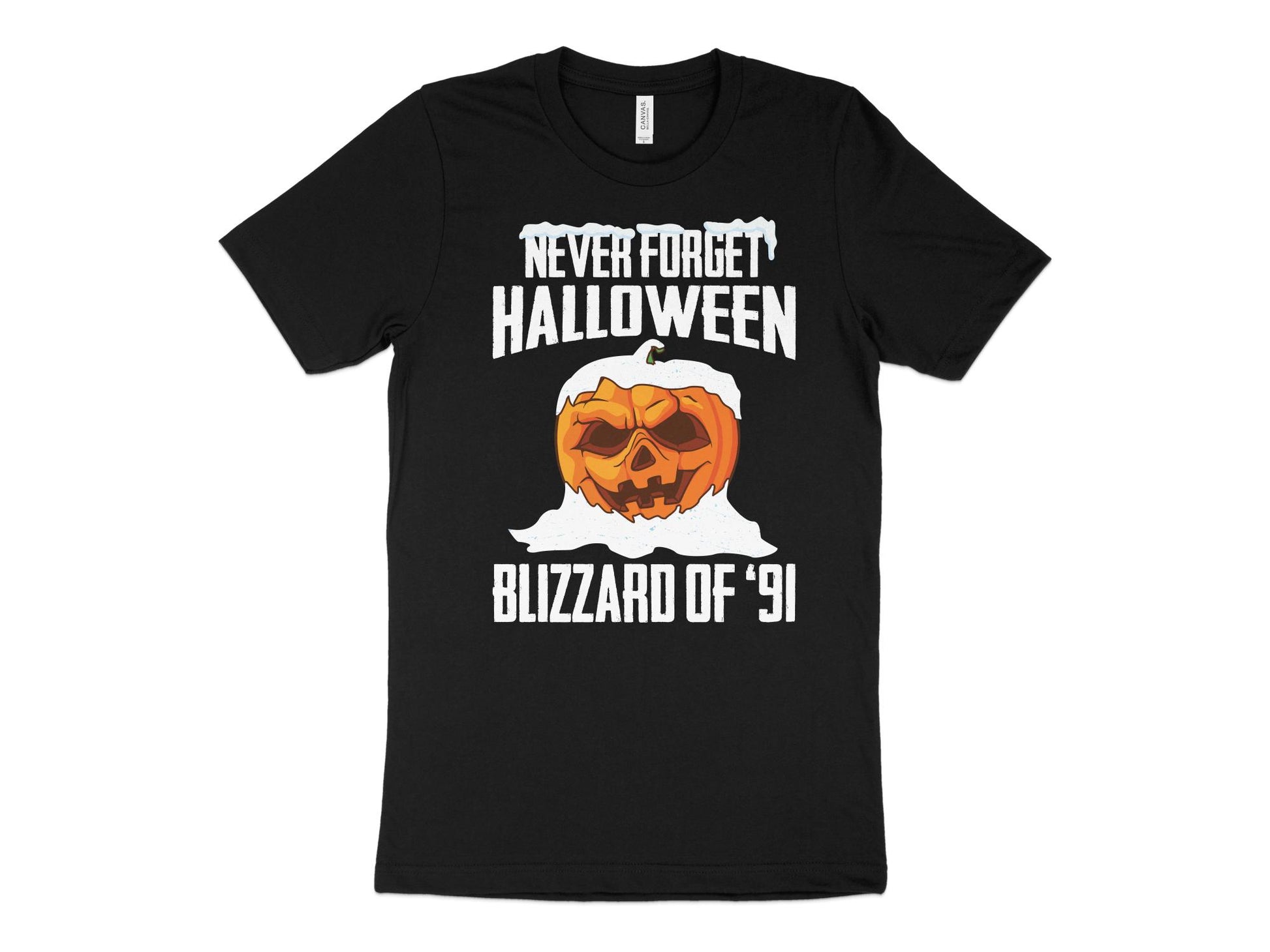 Minnesota Blizzard Halloween 1991 Shirt, black