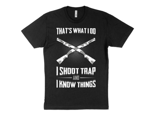 Trap Shooting T-Shirt, black