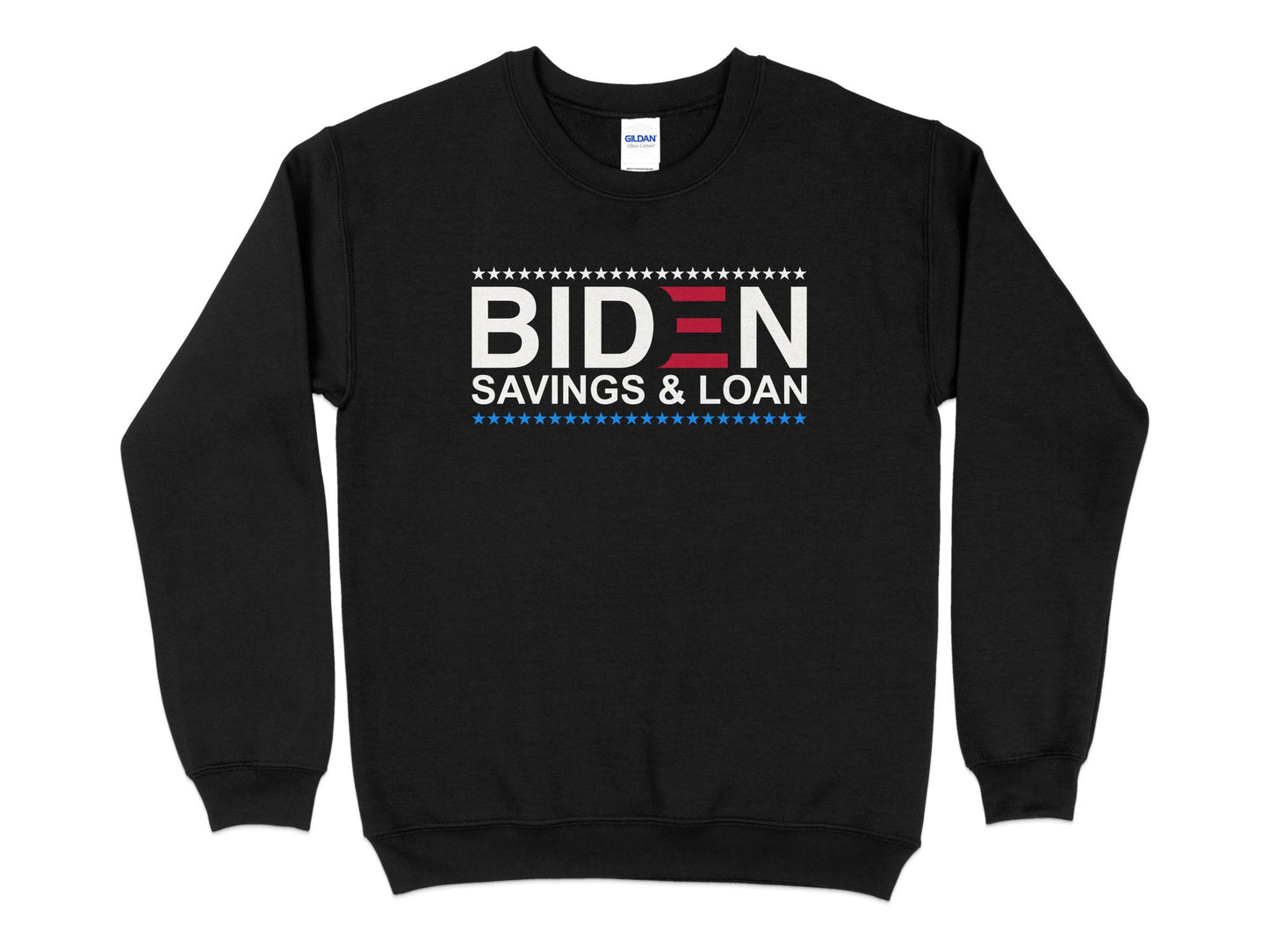 Joe Biden Sweatshirt - Savings and Loan, black