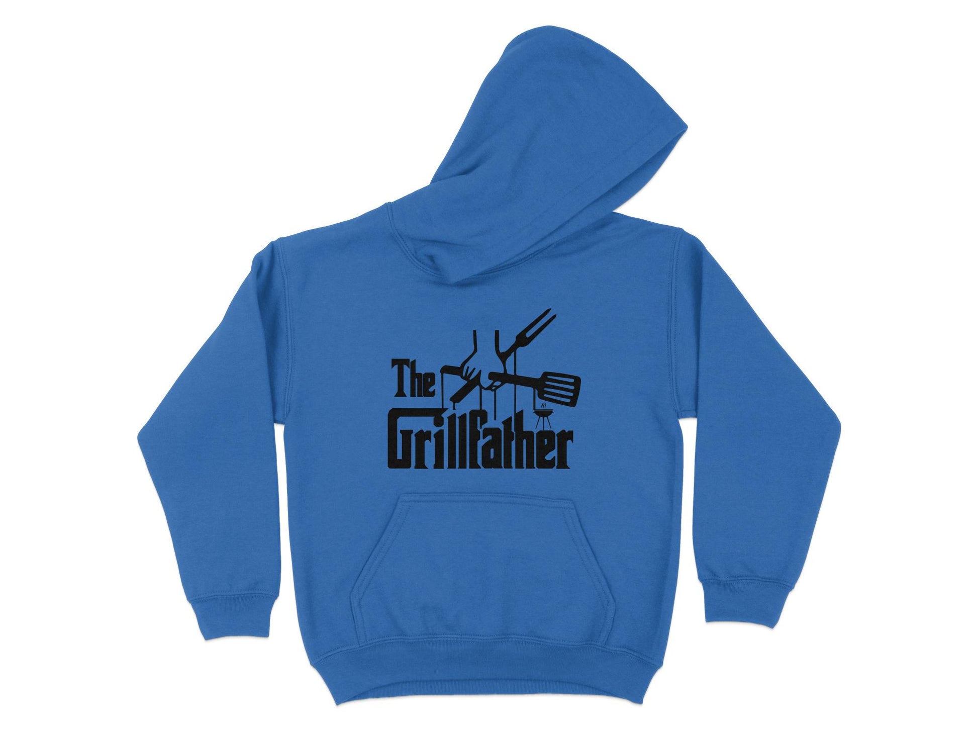 Grillfather Hoodie, royal blue