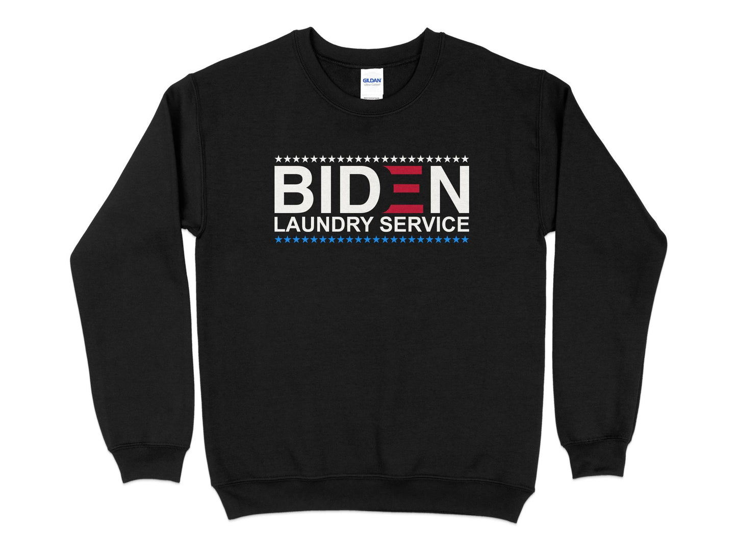 Joe Biden Sweatshirt - Laundry Service, black