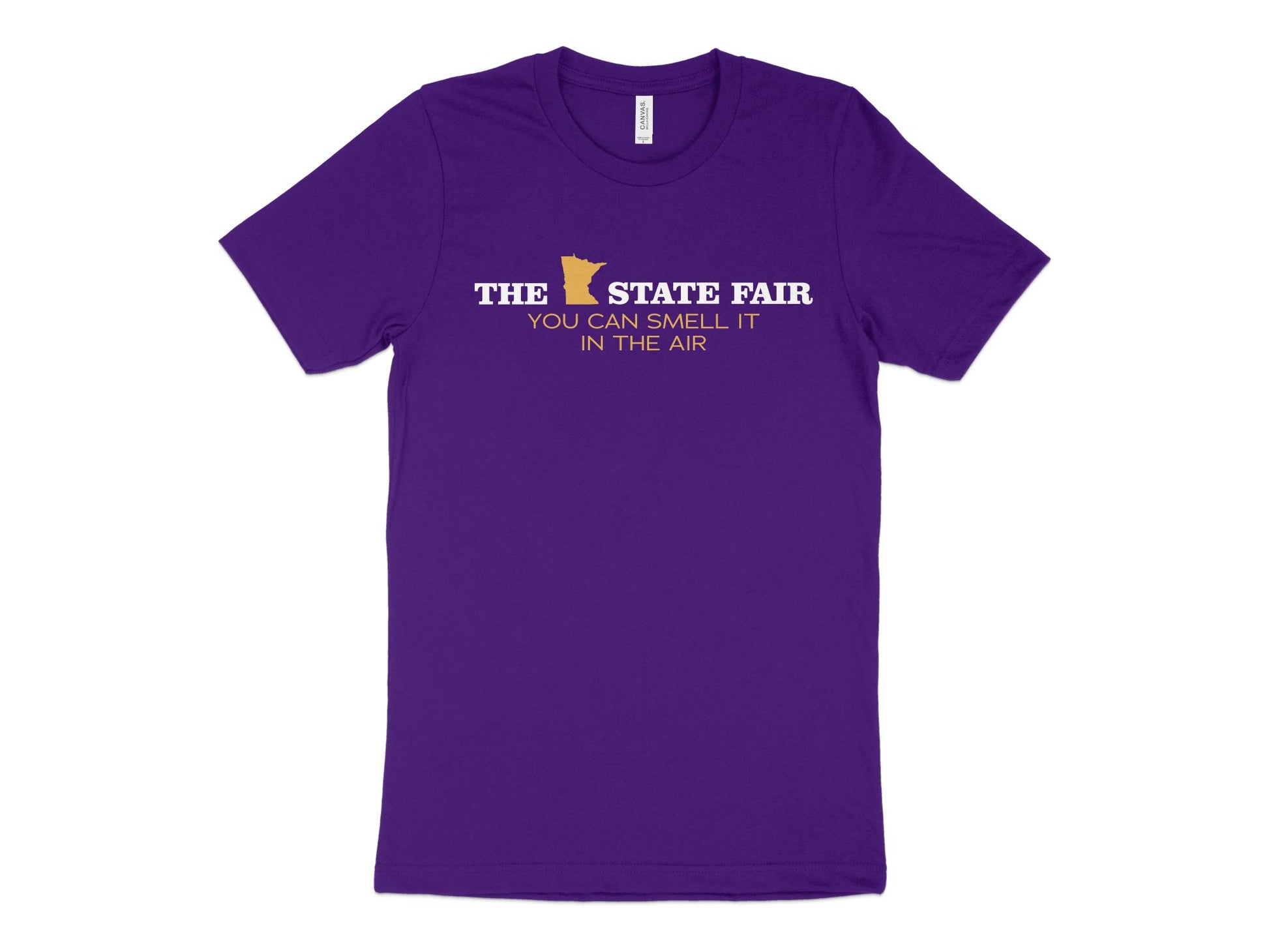 Minnesota State Fair Shirt - You Can Smell It in the Air, purple