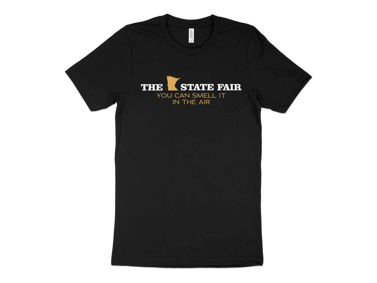 Minnesota State Fair Shirt - You Can Smell It in the Air, black