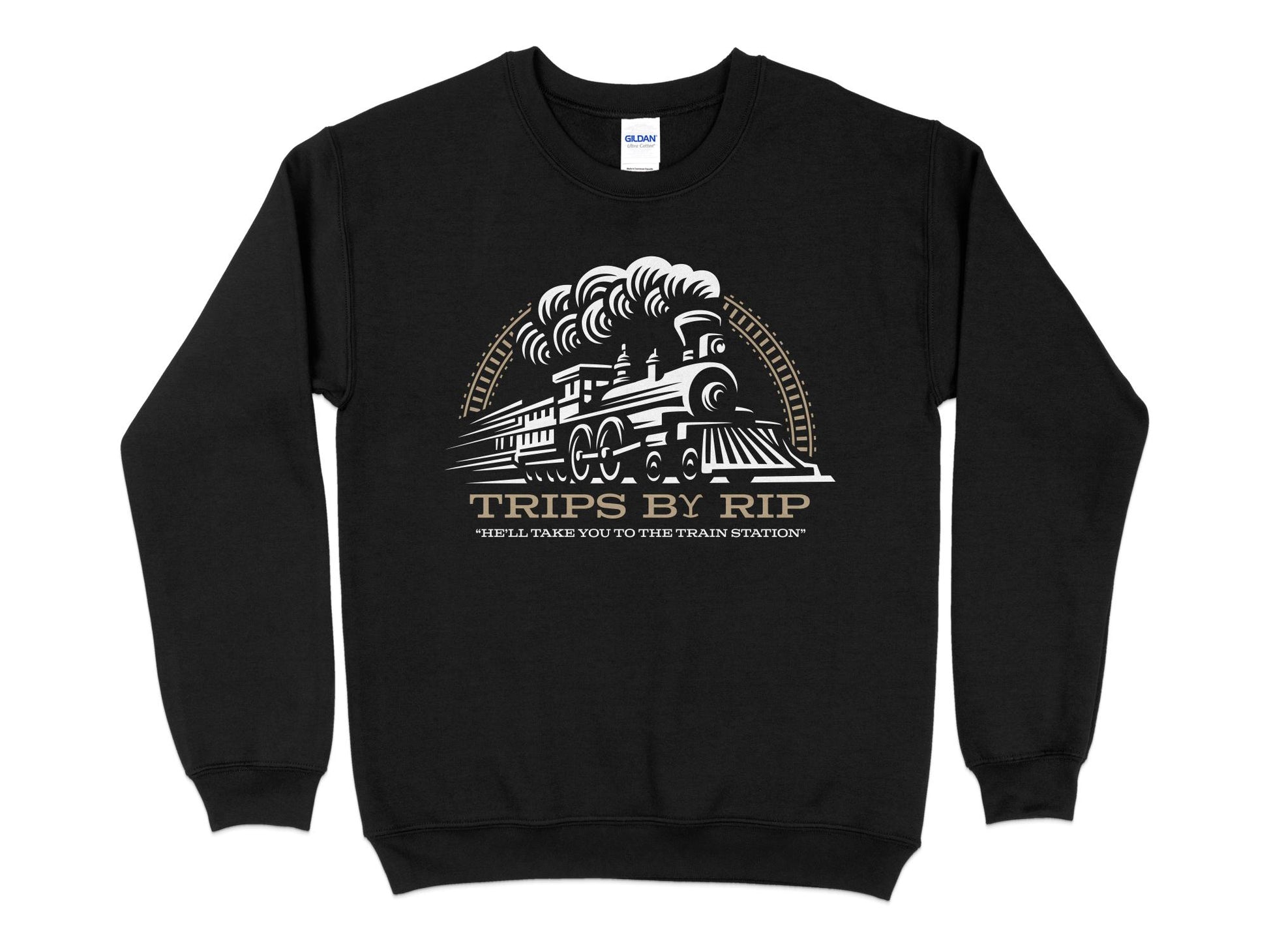 Yellowstone Sweatshirt - Trips By Rip, black