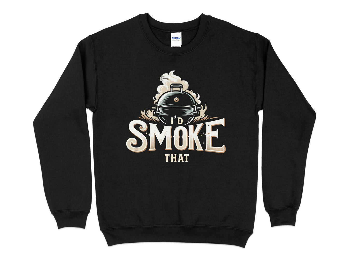 I'd Smoke That Sweatshirt, black