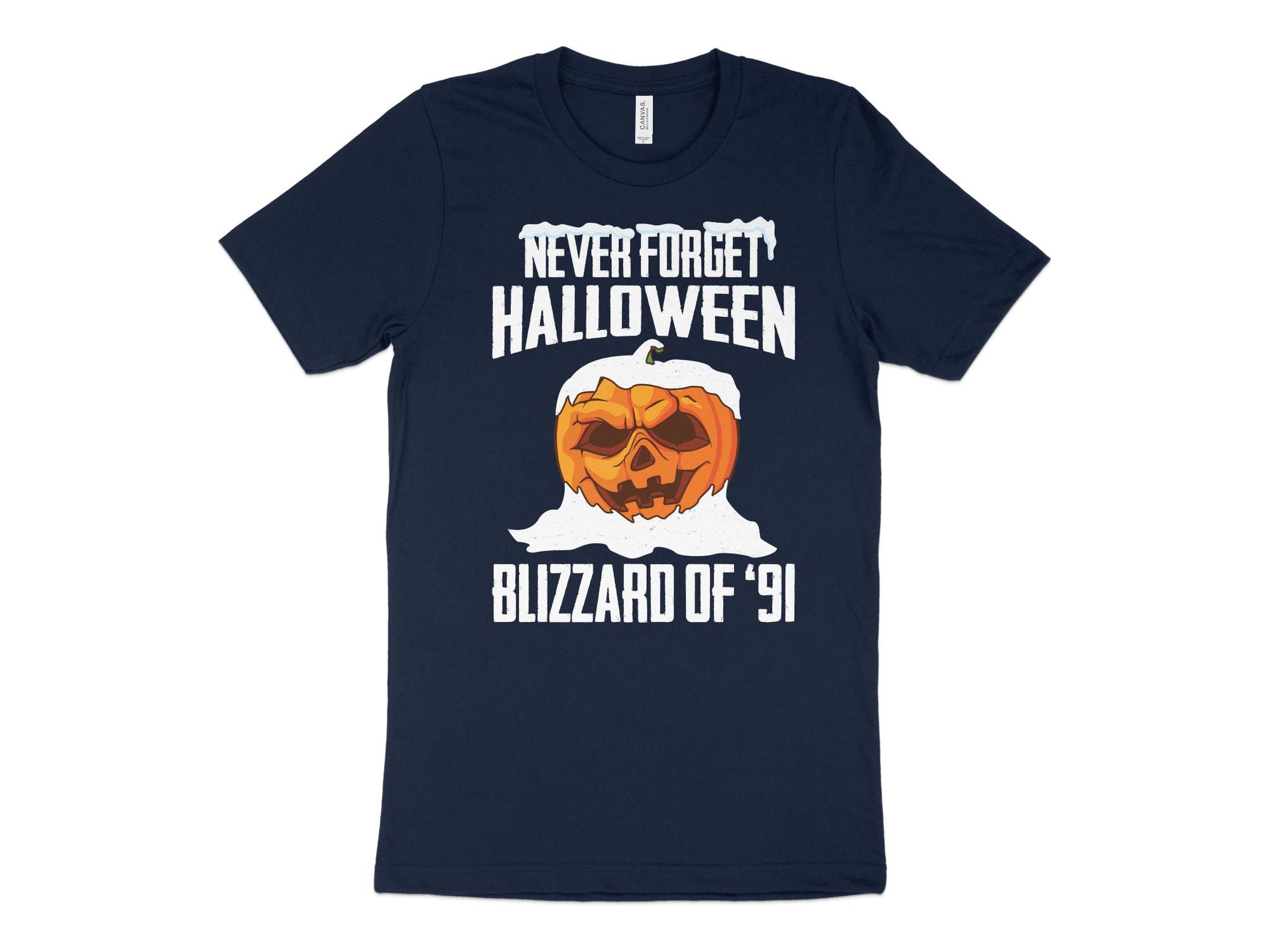 Minnesota Blizzard Halloween 1991 Shirt, navy blue
