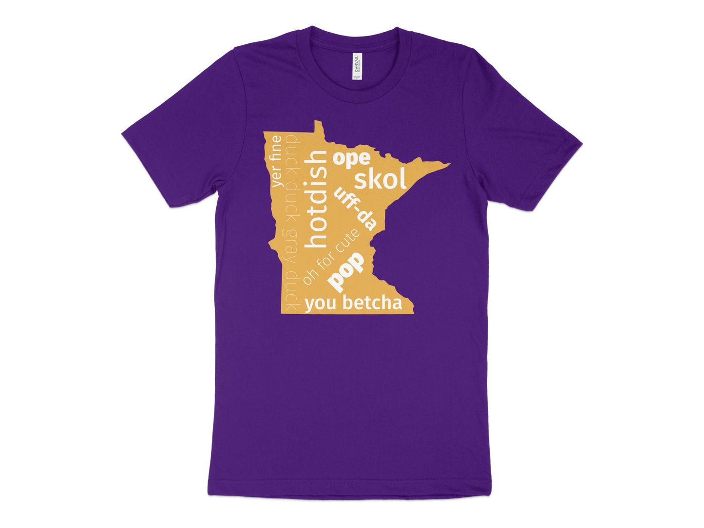 Minnesota T Shirt - The Most Minnesota Shirt Ever, purple